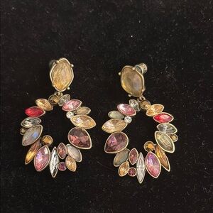 Chloe + Isabel Vibrant Bouquet Rouge  Earrings